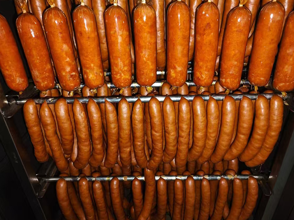 What are the main equipment involved in sausage processing